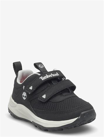 TIMBERLAND Motion Access Low Hook & Loop Sneaker Black Mesh - BLACK - 24