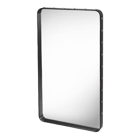 Gubi Adnet suorakulmainen peili Black, medium – kuva 8/8