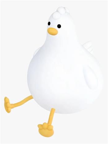 Lippa Chicken night light in warm white with touch rechargeable battery and timer