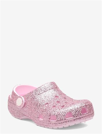 CROCS Classic Chunky Glitter Clog T - PINK MILK - 24/25