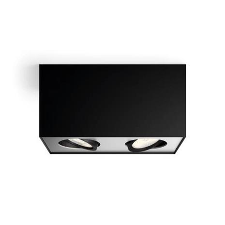 Philips BOX special form black 2x4.5W SELV