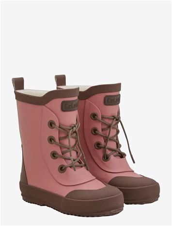 CELAVI Thermal Wellies W. Wool Lining - BRICK DUST - 21 – kuva 2/2