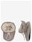 MELTON Structure Textile Slippers - BEIGE MELANGE - 16/17 – kuva 2
