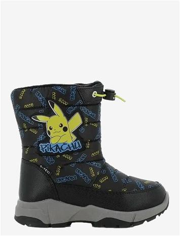POKEMON Pokemon Snowboot - BLACK/BLACK - 26