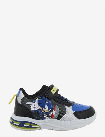 Sonic Vilkkuva Lenkkarit, Black/Cobalt Blue, 25
