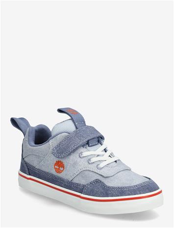 TIMBERLAND Stone Jump Low Hook & Loop Sneaker Lt Blue Canvas - LIGHT BLUE - 50