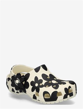 CROCS Classic Pop Petals Clog T - SUMMIT WHITE/BLACK - 24/25 – kuva 2/3
