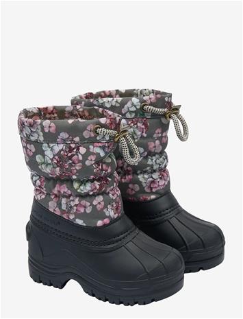 POM POM Pmwill Winter Boot - HYDRANGER AOP - 30