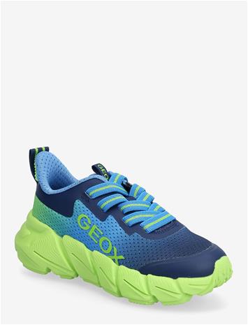 GEOX J Flexyper Fast Boy - BLUE/LIME - 33
