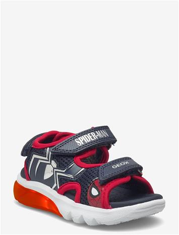 GEOX J Sandal Ciberdron B - NAVY/RED - 24