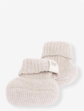 MP DENMARK Helsinki Slippers - BEIGE MELANGE - One Size