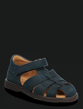 ANGULUS Sandals - Flat - Closed Toe - Navy - 32