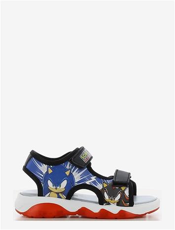 SONIC Sonic Sandal - BLACK/COBALT BLUE - 25