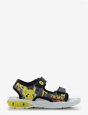 POKEMON Pokemon Sandal - BLACK/YELLOW - 26