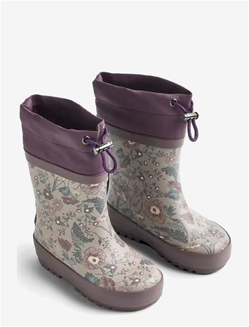 WHEAT Rubber Boot Thermo - SOFT SAND FLOWERS - 30