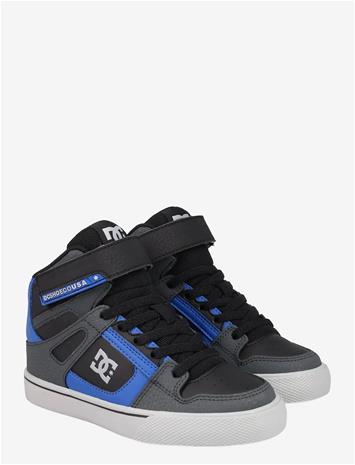DC Pure High-Top Ev - GREY/BLACK/BLUE - 35.5