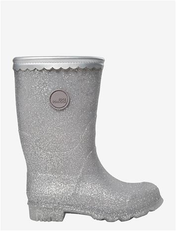 SOFIE SCHNOOR YOUNG Jessicask Rubber Boot W. Lining - SILVER - 35