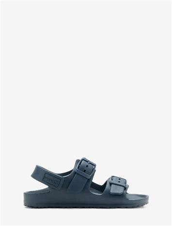 MANGO Rubberised Buckle Sandals - NAVY - 24 – kuva 2/2