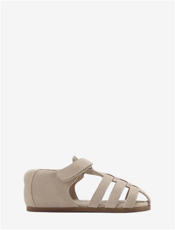 MANGO Fisherman Sandal - LT PASTEL BROWN - 21