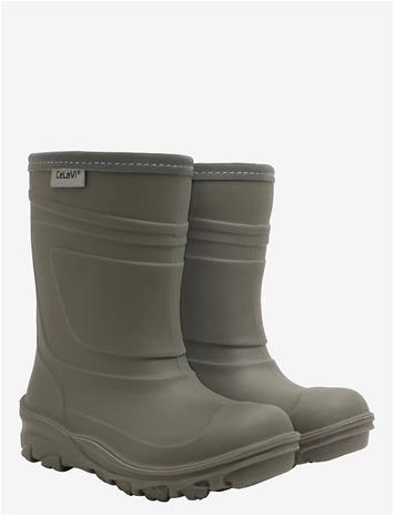 CELAVI Thermal Wellies Tpr - Embossed - MULLED BASIL - 26