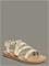 Mango Metallic Straps Sandals - Gold - 35 – kuva 2