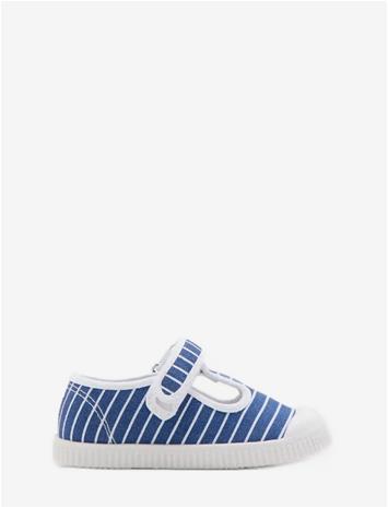 MANGO Velcro Stripe Sneakers - MEDIUM BLUE - 23 – kuva 2/2