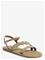 MANGO Leather Sandals With Straps - LT PASTEL BROWN - 39 – kuva 2