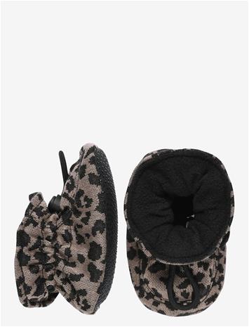 MELTON Leopard Textile Slippers - LEAFLESS TREE - 26/27