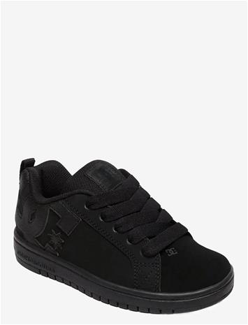 DC Court Graffik - BLACK/BLACK - 34.5