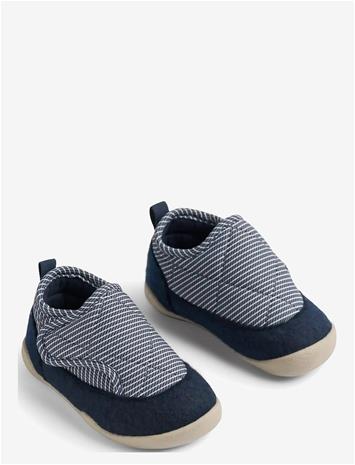 WHEAT Indoor Shoe Mulle - INK STRIPE - 27