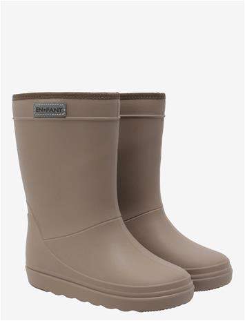 EN FANT Thermo Boots Solid - PINE BARK - 25