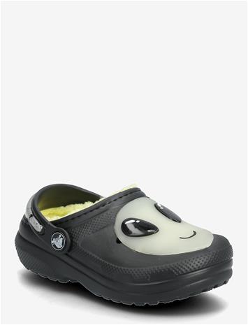 CROCS Classic Lined Alien Clog T - BLACK - 25/26