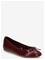MANGO Bow Ballerina - DARK RED - 35 – kuva 2