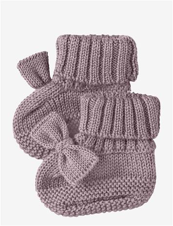 NAME IT Nbfwrilla Wool Knit Slippers - TOADSTOOL - 74-80