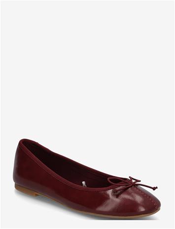 MANGO Bow Ballerina - DARK RED - 34