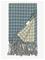 FABELAB Blanket - Grid - BLUE SPRUCE - One Size – kuva 2