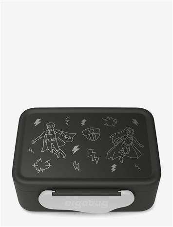 ERGOBAG Lunchbox Superhero - BLACK - 1 L – kuva 2/2