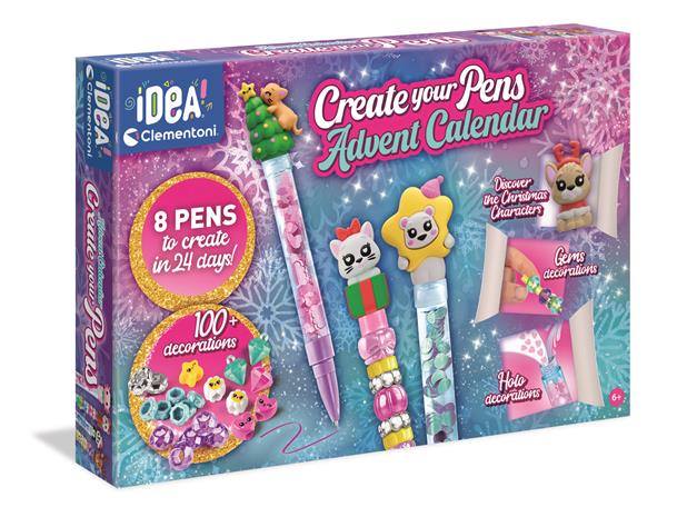 Clementoni Create Your Pens Advent Calendar (Int1 + Int2)