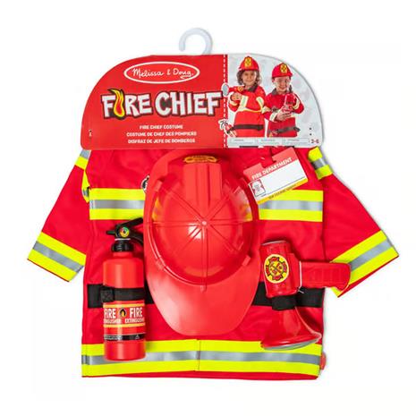 Melissa & Doug - Role Play Costume Set Fire Chief – kuva 4/5