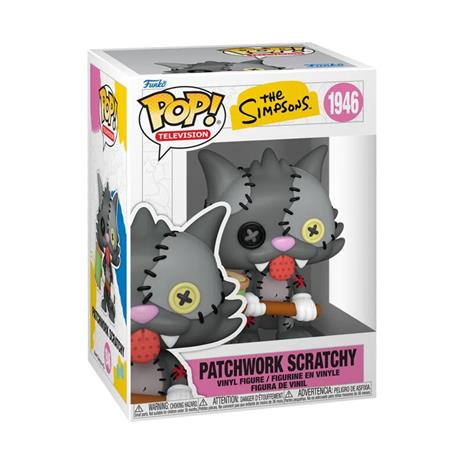 Funko Pop! Animation: The Simpsons - Scratchy Patchwork (9cm) FIGU