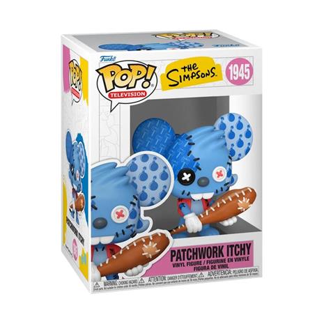 Funko Pop! Animation: The Simpsons - Itchy Patchwork (9cm) FIGU