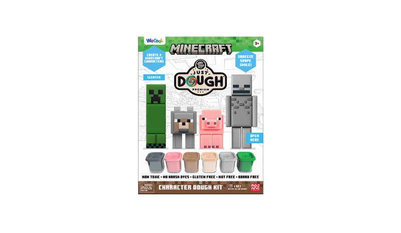 Just Dough Minecraft Character Dough Kit – kuva 1/1
