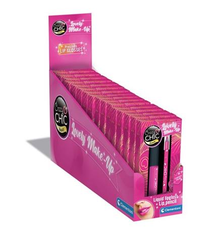 Clementoni Crazy Chic Lipgloss and Lipliner Strawberry