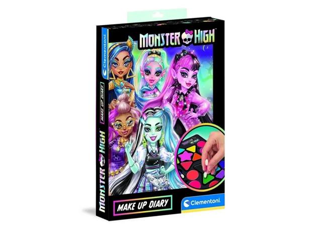 Clementoni - Monster High Make Up Diary (I-18801)
