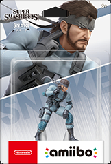 Super Smash Bros. Collection No. 75 Snake Amiibo