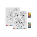 Undercover PAW PATROL maalaa numeroiden mukaan
