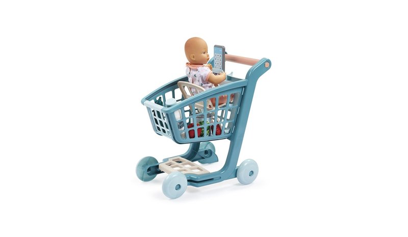 Ecoiffier Trolley + Doll + accessories – kuva 1/1