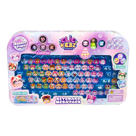 TOYROCK Clickeez S3 - Keyboard Mega Pack - MULTI COLOURED - One Size
