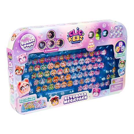 TOYROCK Clickeez S3 - Keyboard Mega Pack - MULTI COLOURED - One Size