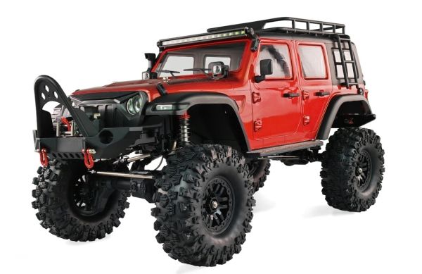 Amewi AMXRock Crosstrail Crawler 4WD 1:10 ARTR Red-Metallic